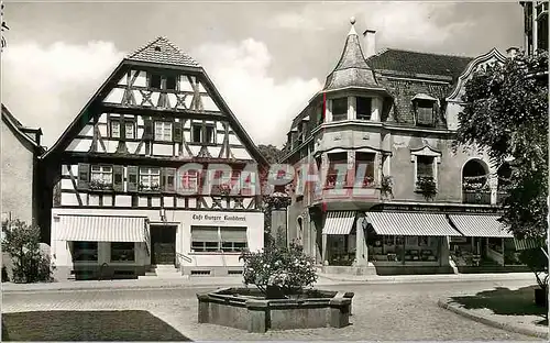 Cartes postales moderne Luftkurort Zell am Harmersbach Shwarzwald am Brunnen