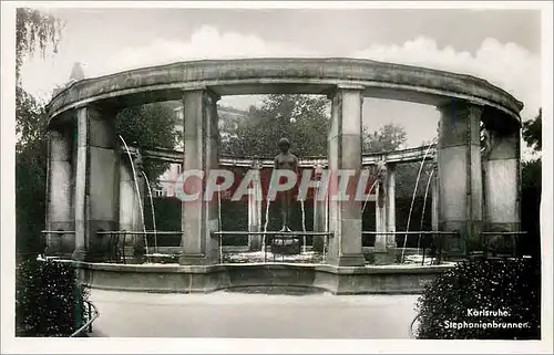 Cartes postales moderne Karlsruhe Stephanienbrunnen