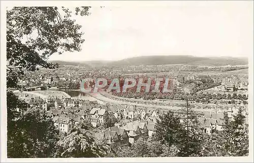 Cartes postales moderne Saarbrucken Blick auf die Saar