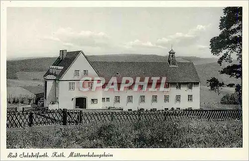 Moderne Karte Bad Salzdetfurth Kathedrale Muttererholungsheim