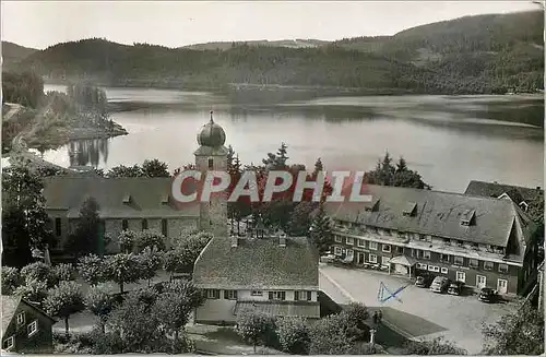 Moderne Karte View of Schluchsee I sudl. Hochschwarzwald