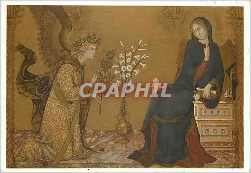 Cartes postales moderne Firenze Galleria Uffizi-L'Annunciazione