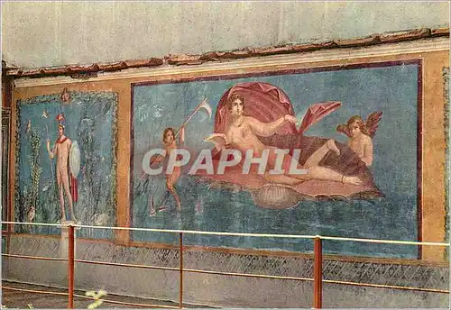 Moderne Karte Pompei - Casa della Venere in conchiglia