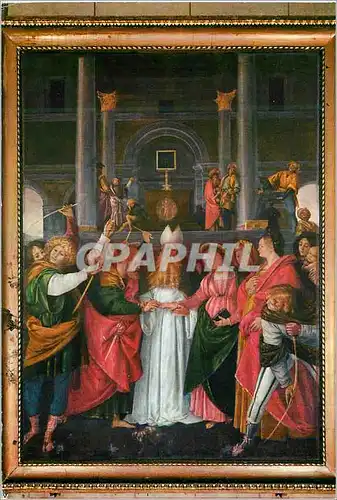 Cartes postales moderne Como-Il Duomo - The marriage of the Virgin