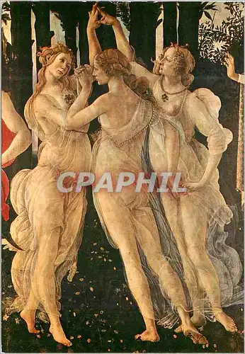 Cartes postales moderne Firenze Galleria Uffizi - Particolare della Primavera
