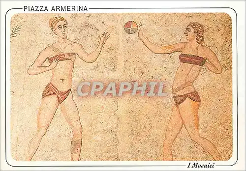Cartes postales moderne Piazza Armerina Villa Romana del Casale - Le ragazze in bikini