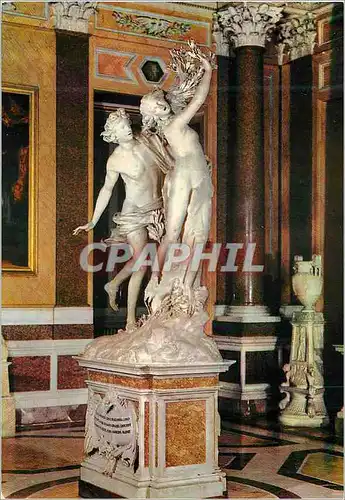 Moderne Karte Roma Galleria Borghese - Apollo e Dafne monument