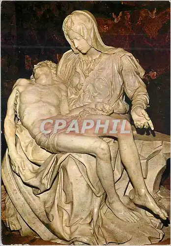 Cartes postales moderne Roma Basilica S. Pietro - La Pieta di Michelangelo monument