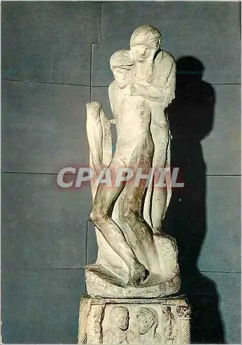 Cartes postales moderne Milano Castello Sforzesco - Michelangelo - Pieta Rondanini Sculpture