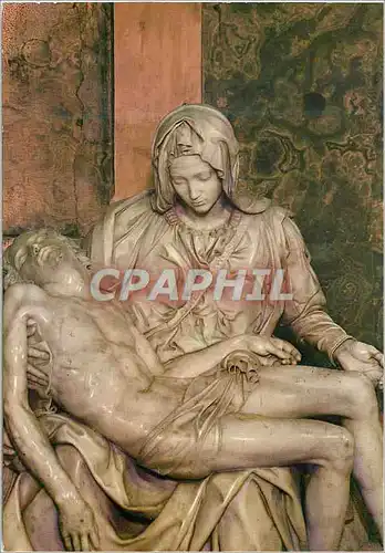 Cartes postales moderne Roma Basilica S. Pietro - La Pieta di Michelangelo monument