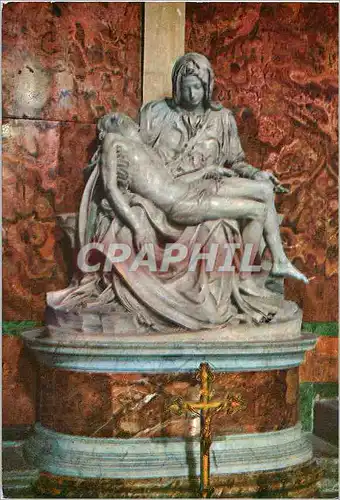 Cartes postales moderne Roma Basilica S. Pietro - La Pieta di Michelangelo monument