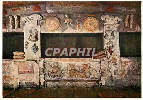 Cartes postales moderne Necropoli Etrusca di Cerveteri - Tomba bella