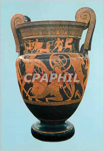 Cartes postales moderne Agrigento Museo - Grande Cratere attico a valuto con scene di Amazzonomachia