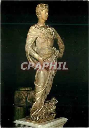 Moderne Karte Firenze Museo Nazionale - Donatello in bronzo sculpture
