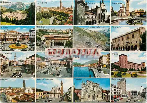 Cartes postales moderne Lombardia Panorama