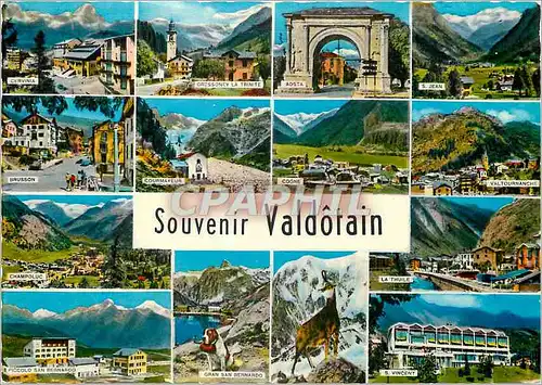Cartes postales moderne Vallee D'Aoste pittoresque