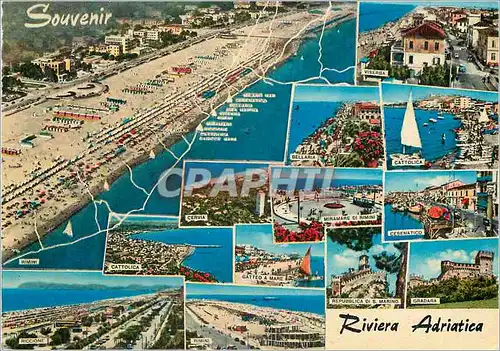 Cartes postales moderne Ricordo della Riviera Adriatica