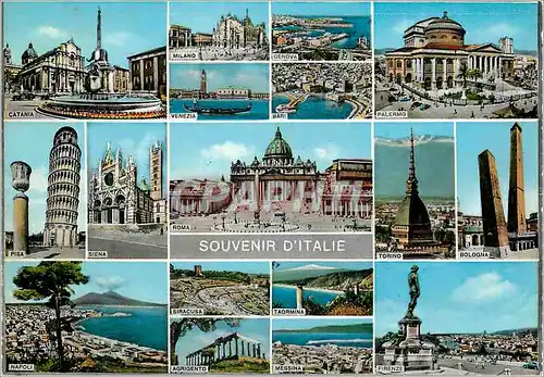 Cartes postales moderne Italia panorama