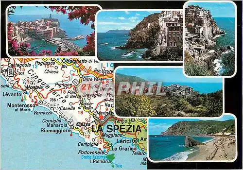 Cartes postales moderne La Spezia - Le Cinque Terre Riviera Ligure
