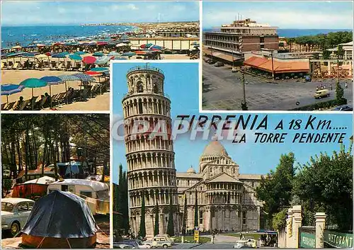 Cartes postales moderne Tirrenia Pisa - La Torre Pendente