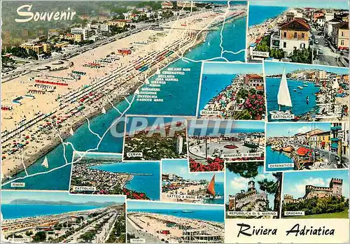 Cartes postales moderne Ricordo della Riviera Adriatica