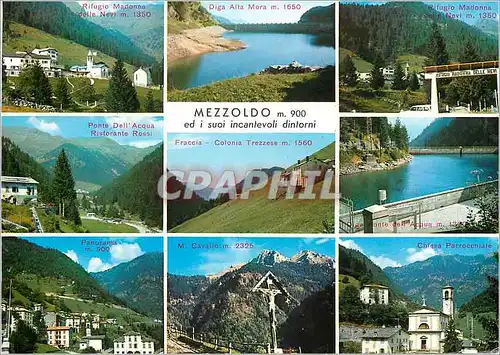 Cartes postales moderne Mezzoldo Bergamo panorama