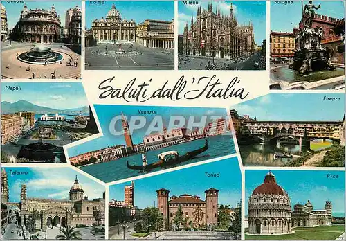 Cartes postales moderne Italia