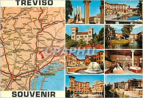 Cartes postales moderne Treviso Panorama