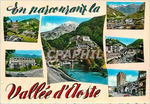 Cartes postales moderne Walk Through Val D'Aosta