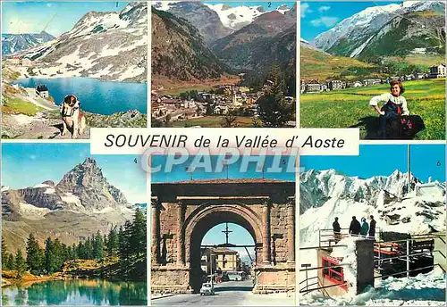 Cartes postales moderne Val D'Aoste Panorama