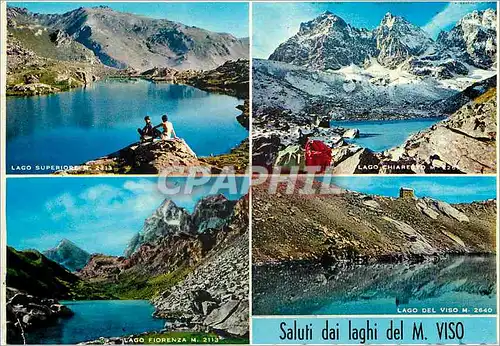 Cartes postales moderne Laghi del M. Viso Italia