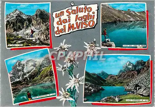 Cartes postales moderne Laghi del M. Viso Italia