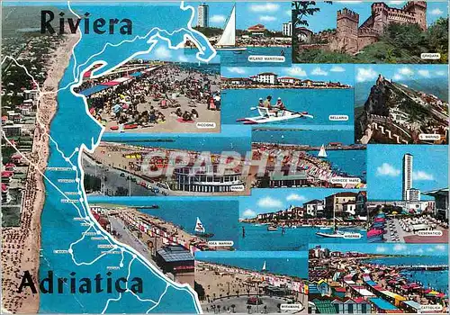 Cartes postales moderne Riviera Adriatica Italia