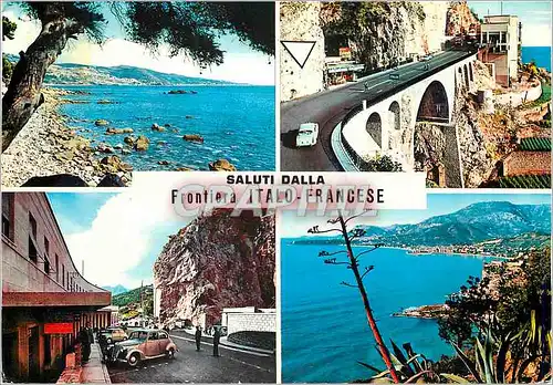 Cartes postales moderne Frontiera Italo-Francese Panorama