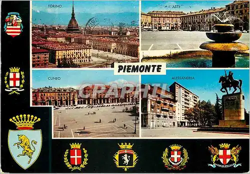 Cartes postales moderne Piemonte Panorama