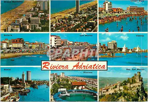 Cartes postales moderne Riviera Adriatica Italia