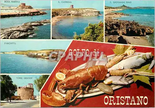 Cartes postales moderne Golfo di Oristano Panorama