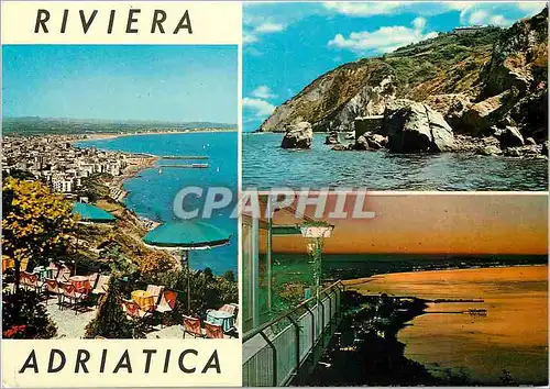 Cartes postales moderne Riviera Adriatica Italia panorama
