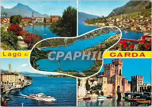 Cartes postales moderne Lago di Garda Italia