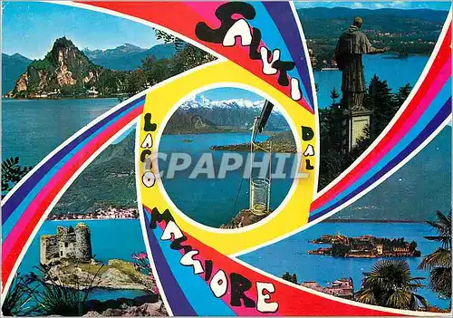 Cartes postales moderne Lago Maggiore Italia
