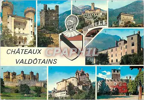 Cartes postales moderne Chateaux Valdotains