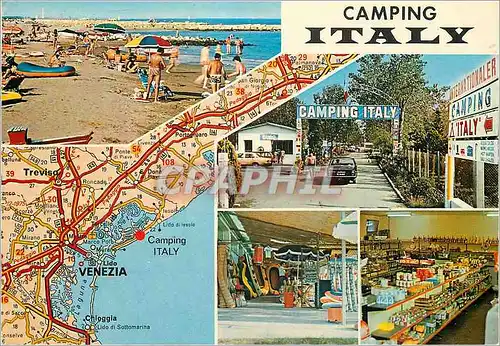 Cartes postales moderne Camping Italy Venezia