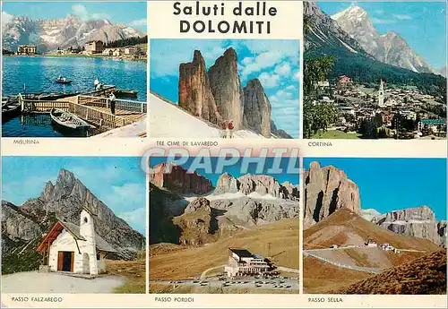 Cartes postales moderne Dolomiti Italia