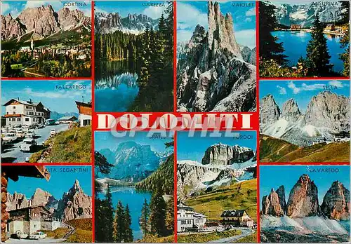 Cartes postales moderne Dolomiti Panorama Venezia