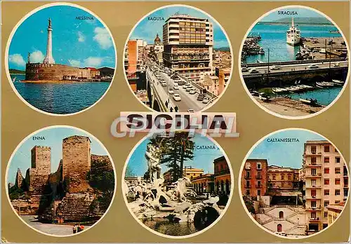 Cartes postales moderne Sicilia Pittoresca