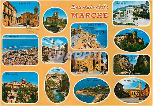 Cartes postales moderne Marche Panorama