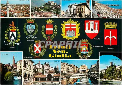 Cartes postales moderne Friuli-Venezia Giulia Panorama