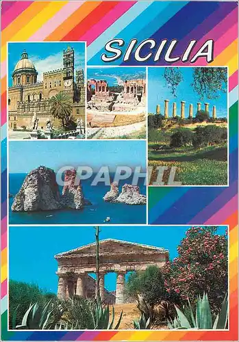 Cartes postales moderne Sicilia Pittoresca