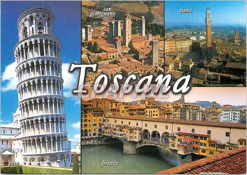 Cartes postales moderne Toscana Panorama