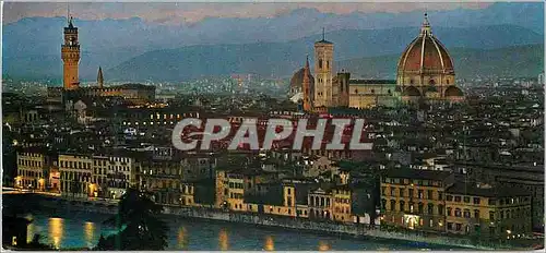 Moderne Karte Firenze - Panorama dal Piazzale Michelangelo